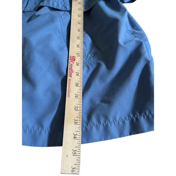 Gallery Coat Blue Button Front XL Check Measurement Photos 1X Night Out #36232 - Picture 7 of 9